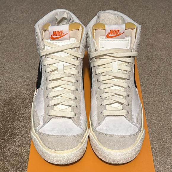 Nike Blazer Mid 77 Pro Club Vintage Retro Sneaker Trainers - Picture 5 of 9